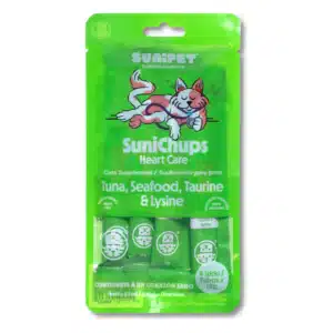Snack Funcional Para Gatos Sunichups Cuidado Cardíaco Atún