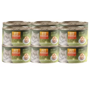 12x alimento para gatos humedo Premium Gourmet Verduras