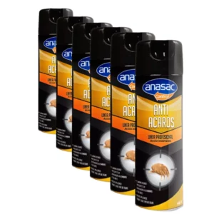 Pack 6und Insecticida Antiacaros En Aerosol 400cc Anasac