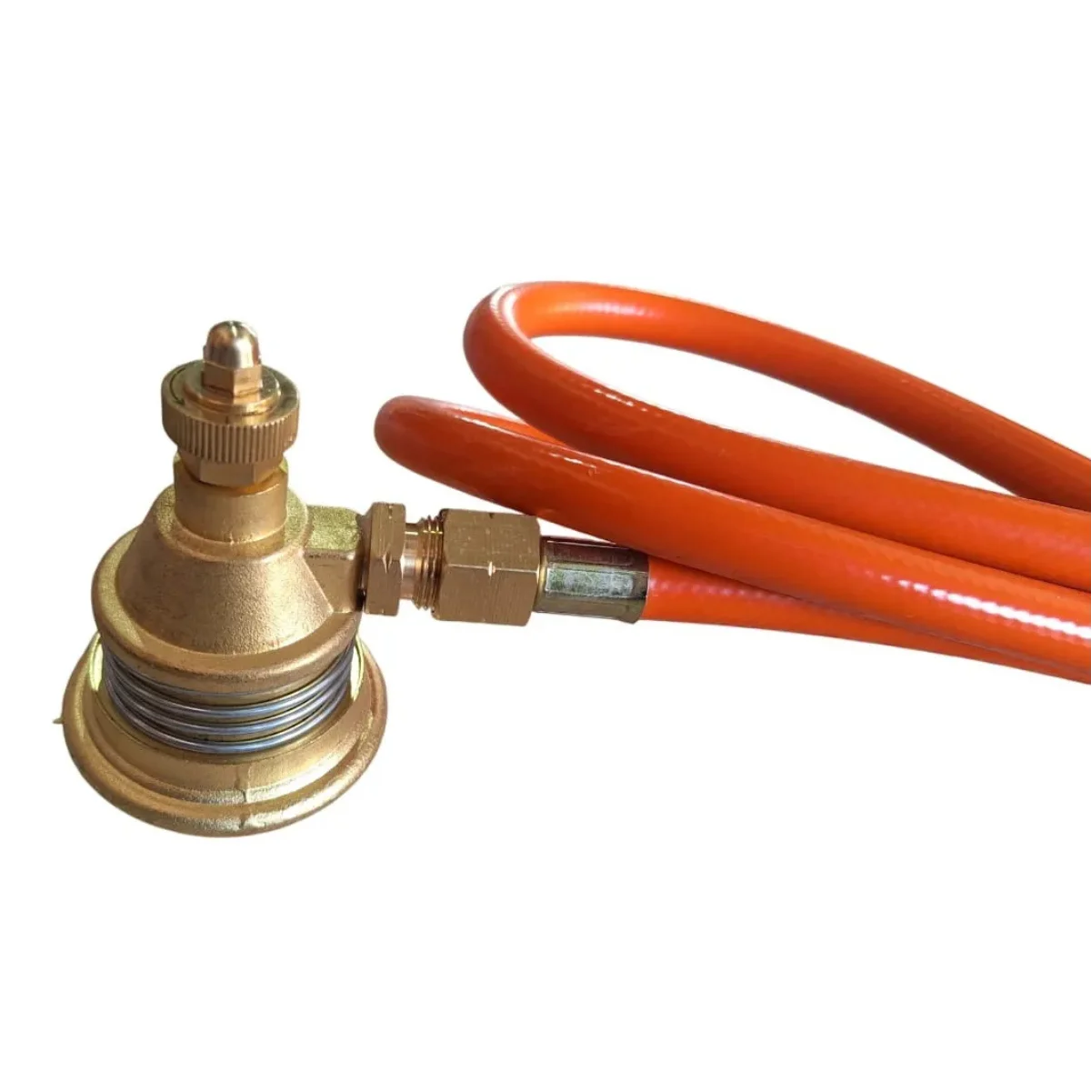 SOPLETE MAESTRO COMPLETO SOMBRO (2) Kit de soplete para soldar de gas licuado para soldadura con manguera de 1.5 metros y manillar ergonómico, apto para uso industrial.