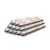 Kit 12 unidades Sello poliuretano negro 600ml Sellotec PU3500, caja de masilla pate poliuretano para proyectos de sellado.
