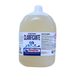 Bidón de 5 litros de clarificante para piscinas DIDEVAL