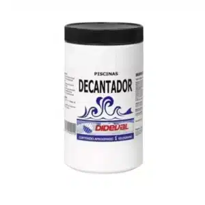 Decantador para piscinas Dideval, purificador y clarificador de agua turbia.