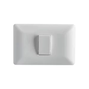 Interruptor simple 9/12 de 16A en color blanco de la marca Stanford