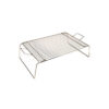 Parrilla camping chica parrilla plegable Grilltech de acero inoxidable cromado