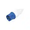Enchufe Industrial Macho Volante Stanford 16A 2P+T IP44