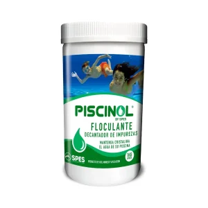 Decantador Floculante PISCINOL 1kg para eliminar turbidez de piscinas