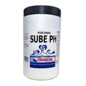Sube pH 1kg Dideval granulado para piscinas.