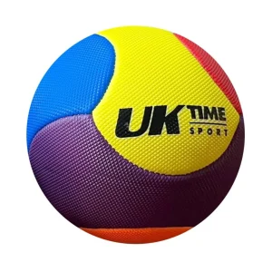 Pelota multiuso de iniciación UKTIME N°1 con cubierta de PVC texturizado.