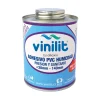 Adhesivo PVC Vinilit de 240 cc con fórmula de secado lento, ideal para ambientes húmedos y grandes diámetros de tubería.