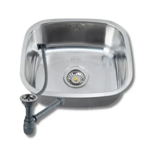 Lavaplatos Bajo Cubierta Acero Inoxidable SS304 43x38 cm