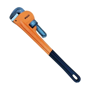 Llave Stilson Rayun disponible en varias medidas hasta 24 pulgadas, ideal para trabajos de fontanería pesada y apertura de tuberías hasta 95mm.