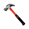 Martillo de carpintero de 24 oz con cabeza de acero forjado y mango antideslizante de goma TPR, 34 cm de largo.