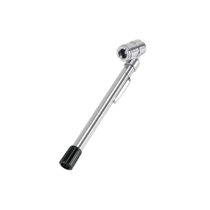 Calibrador de neumáticos marca Truper con doble cabezal para camión y bus, rango 10 a 160 PSI.