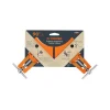 Prensa esquinera profesional marca Truper fabricada en aluminio de alta resistencia, apertura de 3 pulgadas para ensambles a 90 grados.