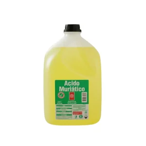 ácido muriático Química Universal para tratamiento de concreto y saneamiento.