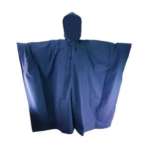 Poncho impermeable de seguridad Black Bear Holt T35 con espesor de 0.35 mm y costuras selladas.